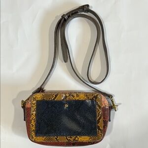 Madewell leather Transport Camera Bag.